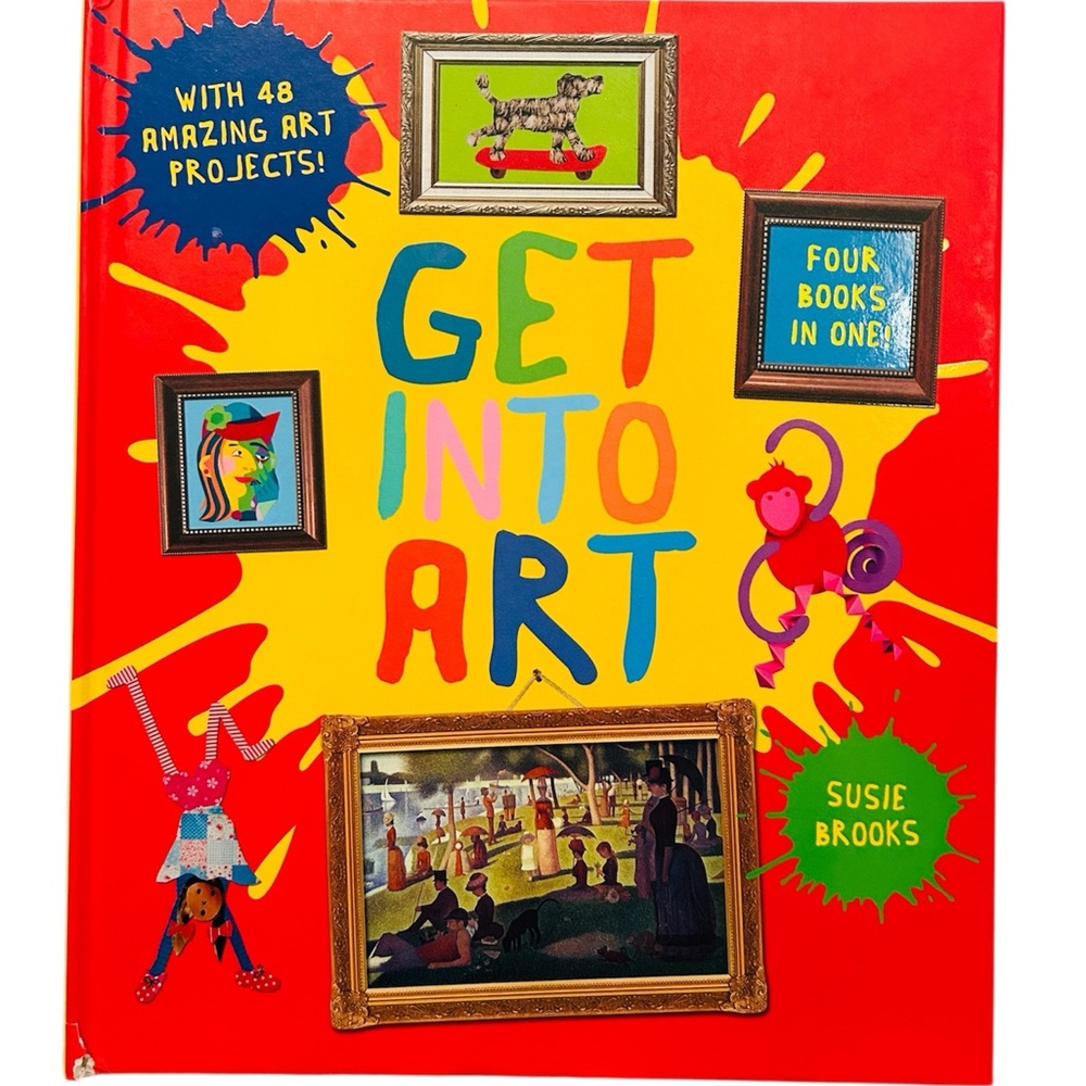 Get Into Art Bumper Activity  Book by Artist Susie Brooks